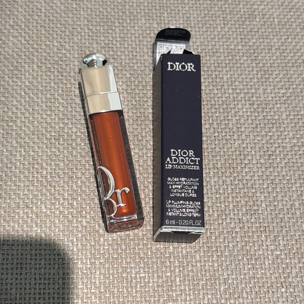Dior Addict Lip Maximizer in shade 062 bronzed glow lip plumping gloss